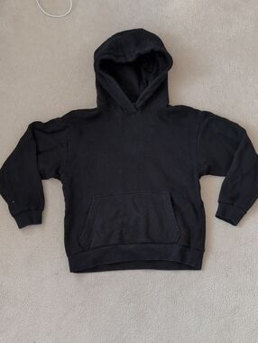Thick Black Hoodie
